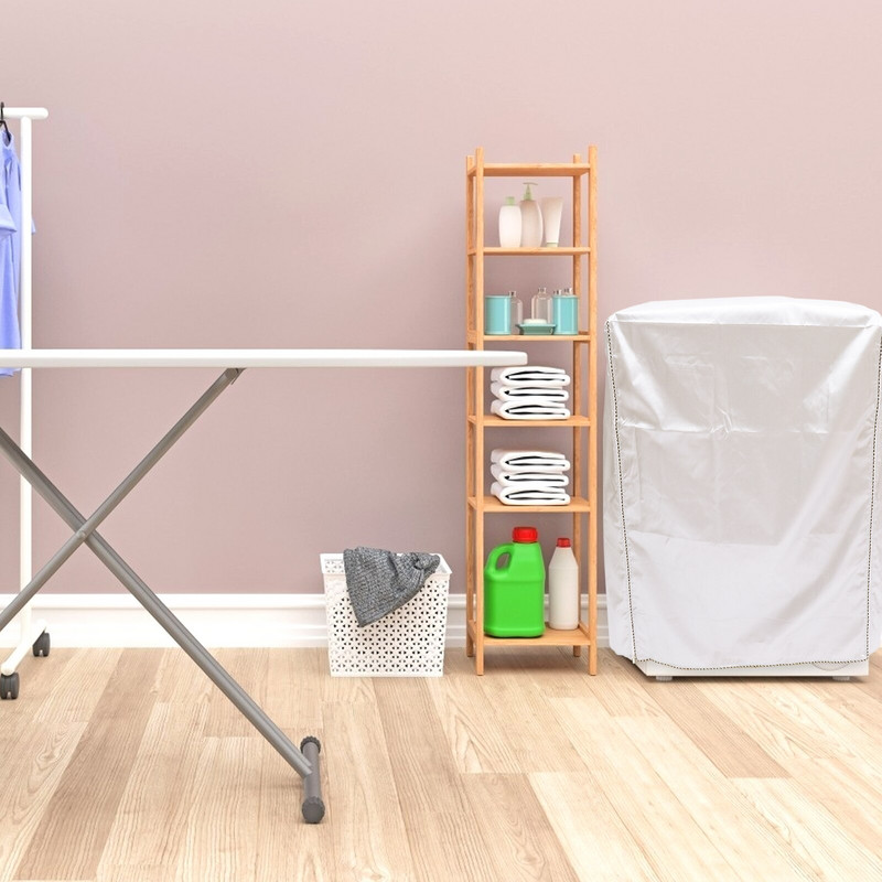 Kryt na práčku so sušičkou, čierny, vodotesný kryt, vodotesná sušička, chladnička