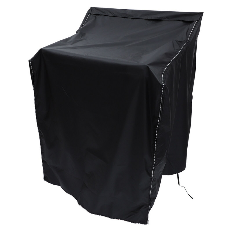 Kryt na práčku so sušičkou, čierny, vodotesný kryt, vodotesná sušička, chladnička