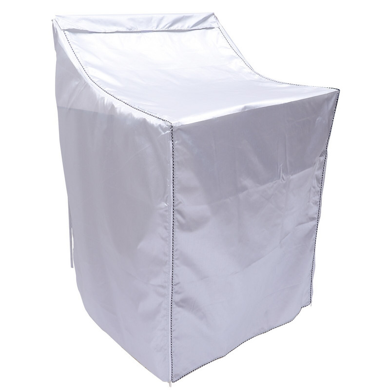 Kryt na práčku so sušičkou, čierny, vodotesný kryt, vodotesná sušička, chladnička