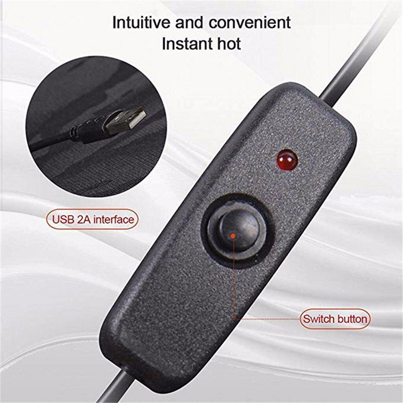 Grijač autosjedalice Univerzalni 12V grijani jastuk autosjedalice Uredsko podebljavanje USB grijanje Toplija podloga za stolicu Zimsko toplije sjedalo