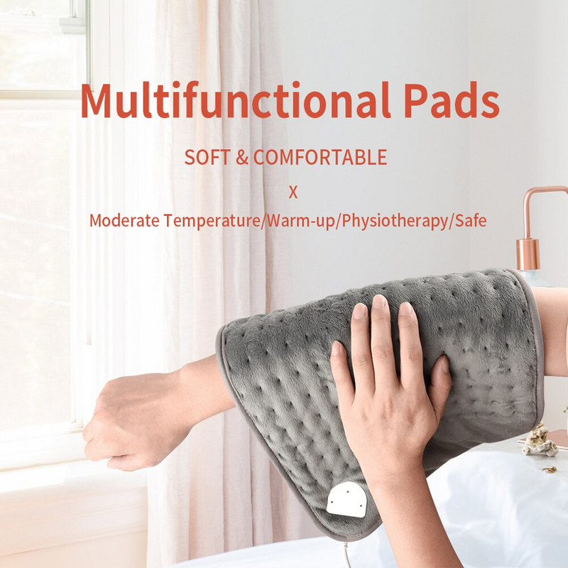Elektrinės terapinės šildymo pagalvėlės, mažinančios masažą, miegą šildančios elektrinės antklodės pilvo juosmens nugaros skausmui malšinti žiemos šildomasis įklotas