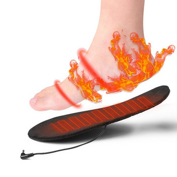 Ηλεκτρικοί πάτοι παπουτσιών USB Θερμαινόμενα πόδια Ζεστό μαξιλαράκι κάλτσας Ηλεκτρικά θερμαινόμενοι πάτοι Πλένονται Θερμοί θερμικοί πάτοι