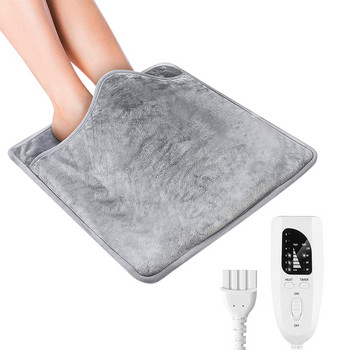 USB Електрическа нагревателна подложка Топли чехли за крака Зимна нагревател за ръце/крака 6 температурни нива Моещи се домакински нагреватели Подложки за отопление