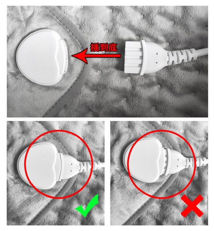 USB električni jastučić za grijanje Tople papuče za noge Zimski grijač za ruke/noge 6 temperaturnih razina Perivi grijači za kućanstvo Jastuci za grijanje