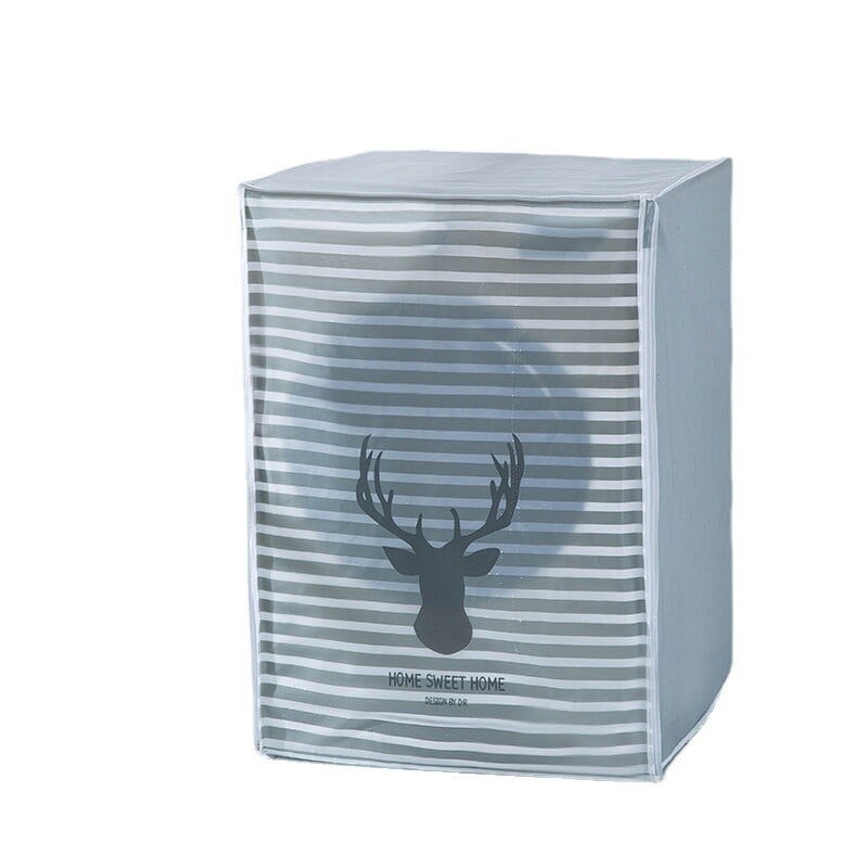 Kryt na pranie práčky, domáci kreslený bubon, kryt na pranie, roztomilý kryt na sušičku, čistý prach