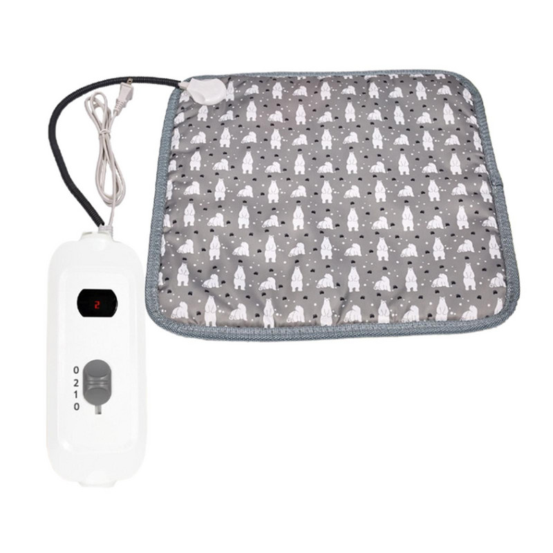 Vodotesná vyhrievacia podložka pre domáce zvieratá 45x45cm Oxfordská látka Elektrická vyhrievacia podložka pre psov a mačky na zimu