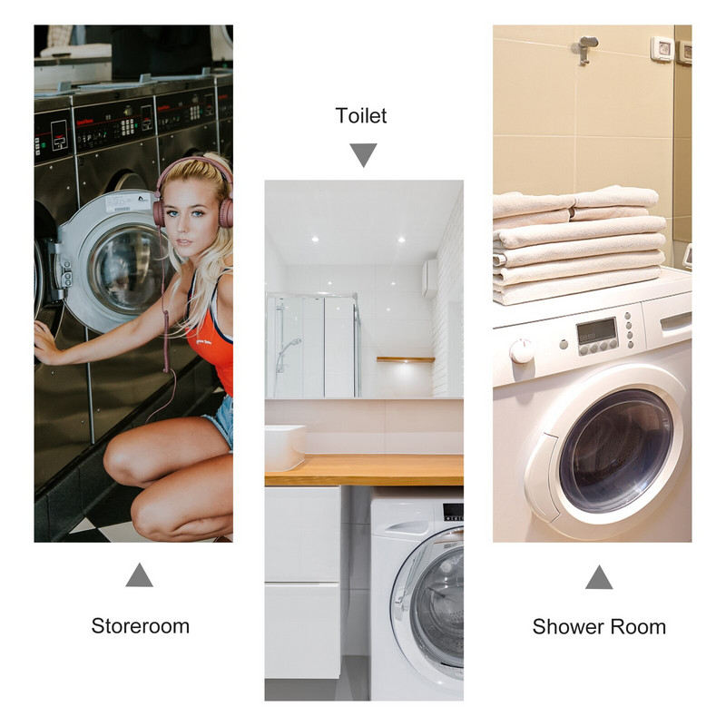 Huzat Mosógép Vízálló Trópusi Gépvédő Kendő Konyhai dekoráció Kiegészítők Szárító Mosás