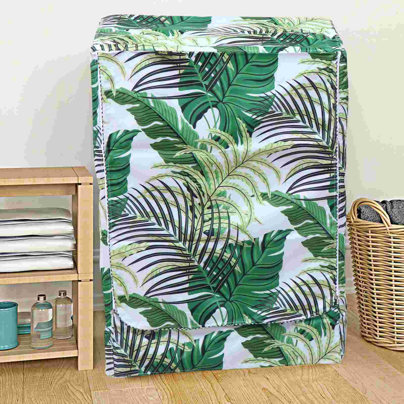 Huzat Mosógép Vízálló Trópusi Gépvédő Kendő Konyhai dekoráció Kiegészítők Szárító Mosás