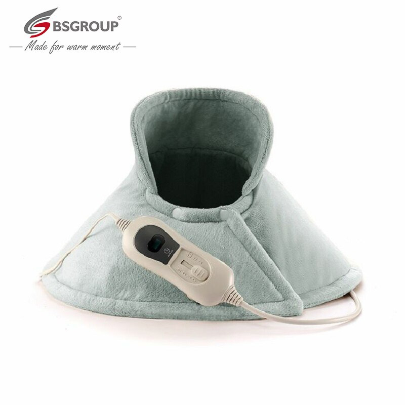 Vyhrievacia podložka na ramená a krk EÚ 220V, vyhrievaný plášť na úľavu od bolesti chrbta, horúci kompres, elektrické domáce vykurovanie