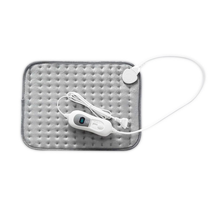 Elektrická vyhrievacia podložka s rýchlym ohrievaním 220 V – 240 V, 30 x 40 cm, bezpečná vyhrievacia deka s časovačom na bolesti ramien, chrbta a nôh, zimné teplo