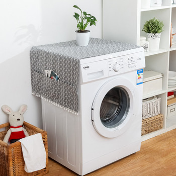Машина с капаци за миене Водоустойчива автоматична пералня за съхранение Хладилник Ролка за капак Микровълнова фурна Торбичка против прах Капак