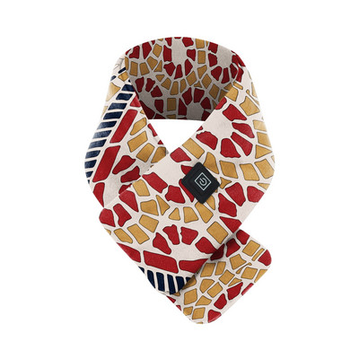 Elektrická vyhrievaná dámska teplá ochranná šatka na ochranu krku a ramien, elektrická vyhrievaná teplá dámska lyžiarska šatka