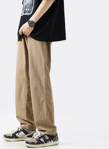 Pantaloni casual barbati cu talie inalta in mai multe culori