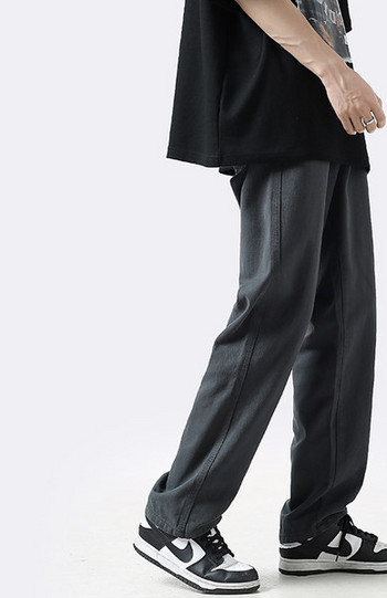 Ежедневен мъжки панталон с висока талия няколко цвята 