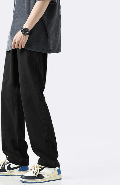 Pantaloni casual barbati cu talie inalta in mai multe culori