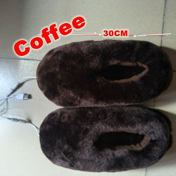 Παντόφλες Usb Παπούτσια Θέρμανση Χειμερινή Θερμαινόμενη Ηλεκτρική Θερμοκρασία Ποδιών Λούτρινα κρύα Θερμοστάσια Ποδιών Γυναικείο σπίτι