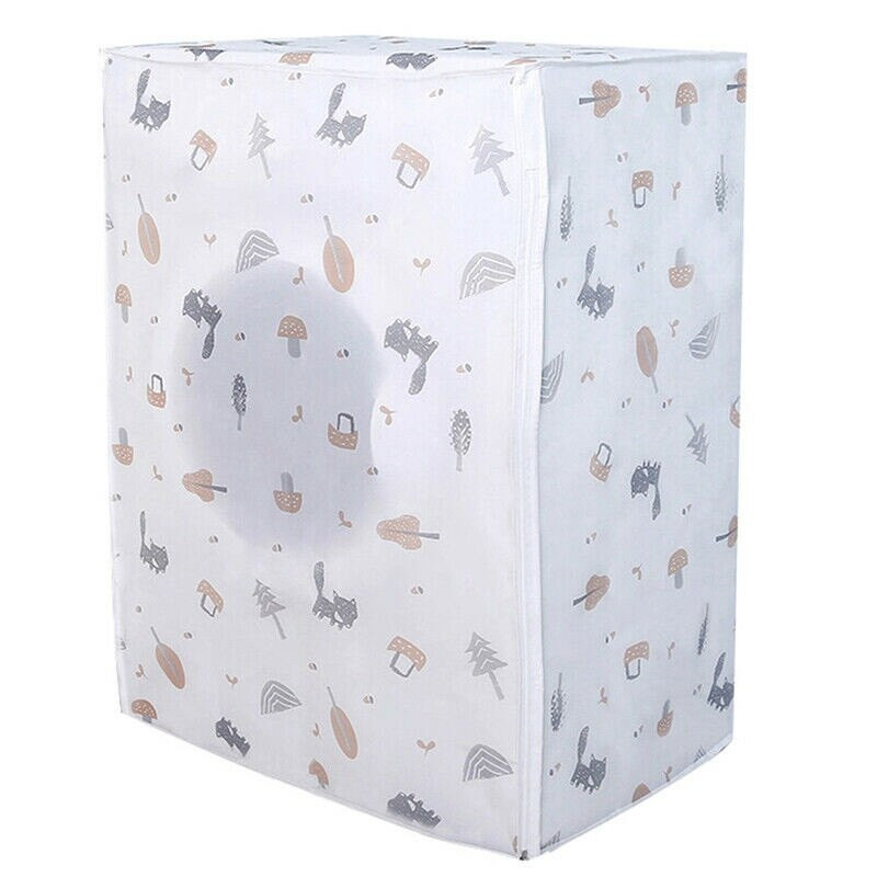 Univerzálny jednoduchý vodotesný kryt na zips do práčky Fox Wolf