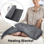 Elektrická vyhrievacia podložka s časovačom, fyzioterapeutická vyhrievacia podložka na ramená, krk, chrbát, nohu, úľava od bolesti, zimný teplý darček