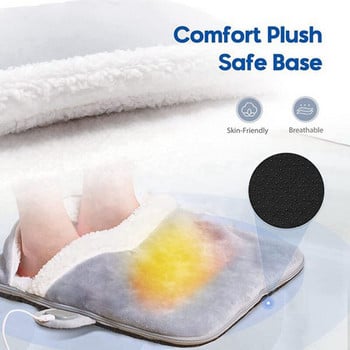 Електрически нагревател за крака Нагревател USB нагревателна подложка Покривало за крака Топли крака Чехли Нагревателна възглавница Зимни консумативи с постоянна температура