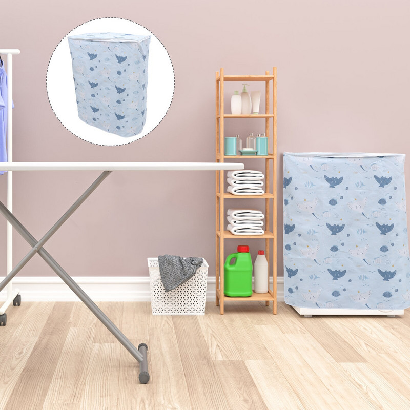 Huzat Mosógép Mosógép Szárítógép Kültéri Vászonvédő Huzatok Védő Ruhanemű Dekoratív Törölköző Háztartás elöl