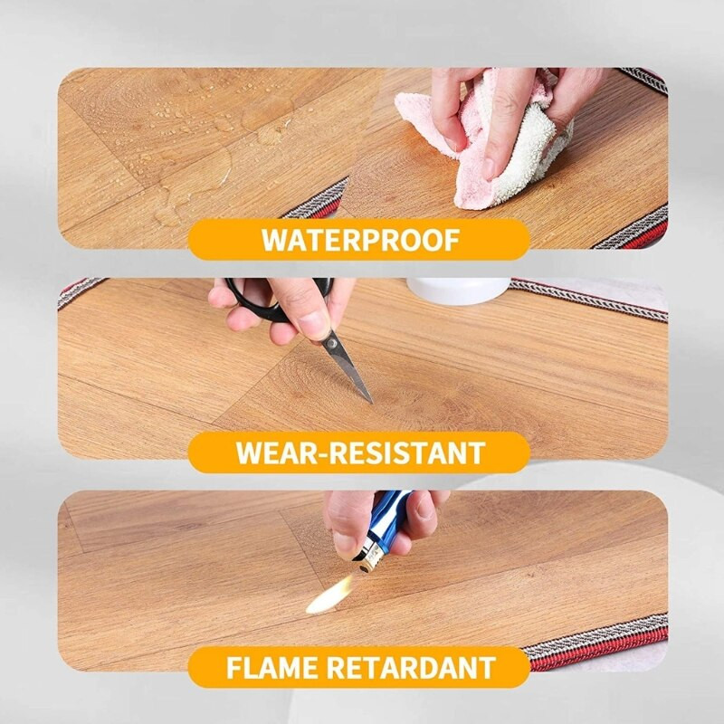 110V отопляема подова подложка за крака, регулируема температура, топла възглавница за крака, затоплящ нагревател, нагревател, нагрята подложка P15F