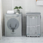 Capac de praf cu încărcare frontală pentru mașină de spălat cu pulsator Capac de praf impermeabil, tambur, capac pentru mașină de spălat automată, bunuri de uz casnic