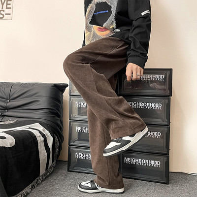 Pantaloni bărbați din catifea în trei culori