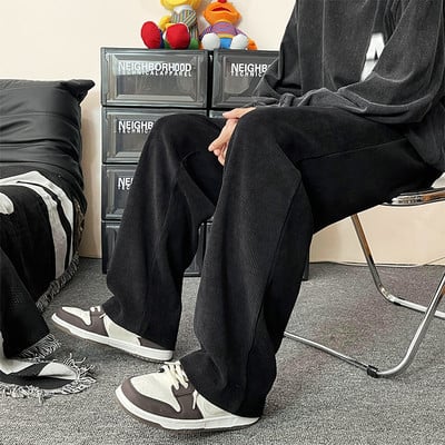 Pantaloni bărbați din catifea în trei culori