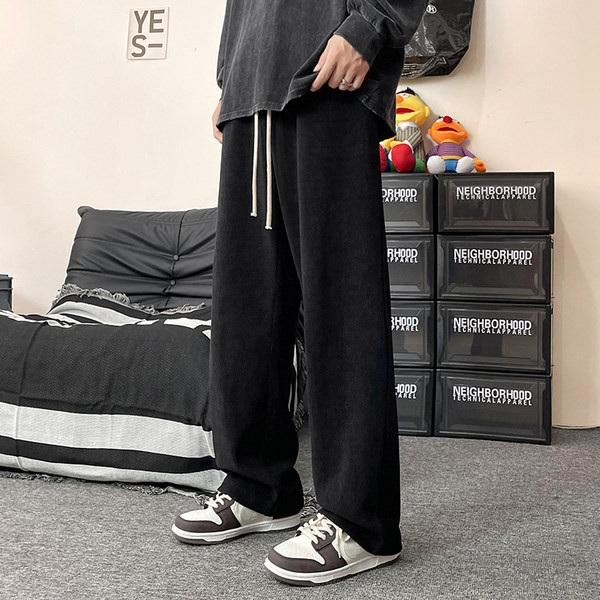 Pantaloni bărbați din catifea în trei culori