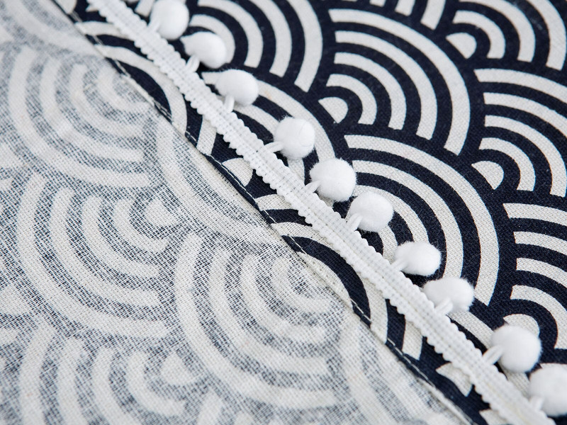 Navlaka za perilicu rublja od umjetnog lana s gornjim poklopcem džepnog hladnjaka Navlaka otporna na prašinu za mikrovalnu pećnicu Kućanska pohrana