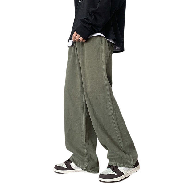 Pantaloni largi cu buzunar