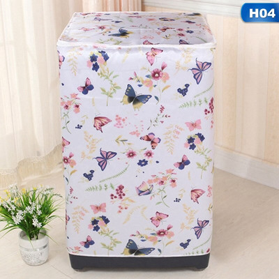 Kryt na práčku Roztomilý módny prachotesný kryt Jednoduchý vysoko kvalitný kryt na práčku do domácnosti