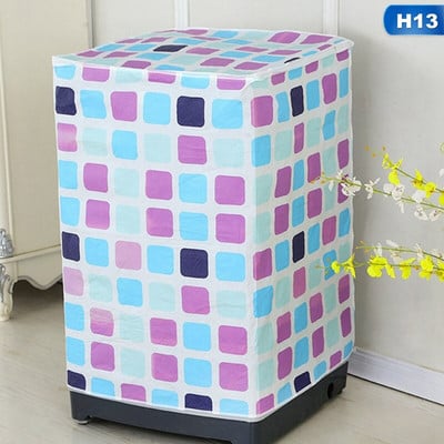 Kryt na práčku Roztomilý módny prachotesný kryt Jednoduchý vysoko kvalitný kryt na práčku do domácnosti