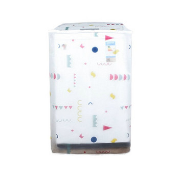 Αδιάβροχο κάλυμμα πλυντηρίου ρούχων με φερμουάρ Κορυφή αντηλιακή κρέμα σπιτιού Αυτόματη φτερωτή κάλυμμα σκόνης τυμπάνου