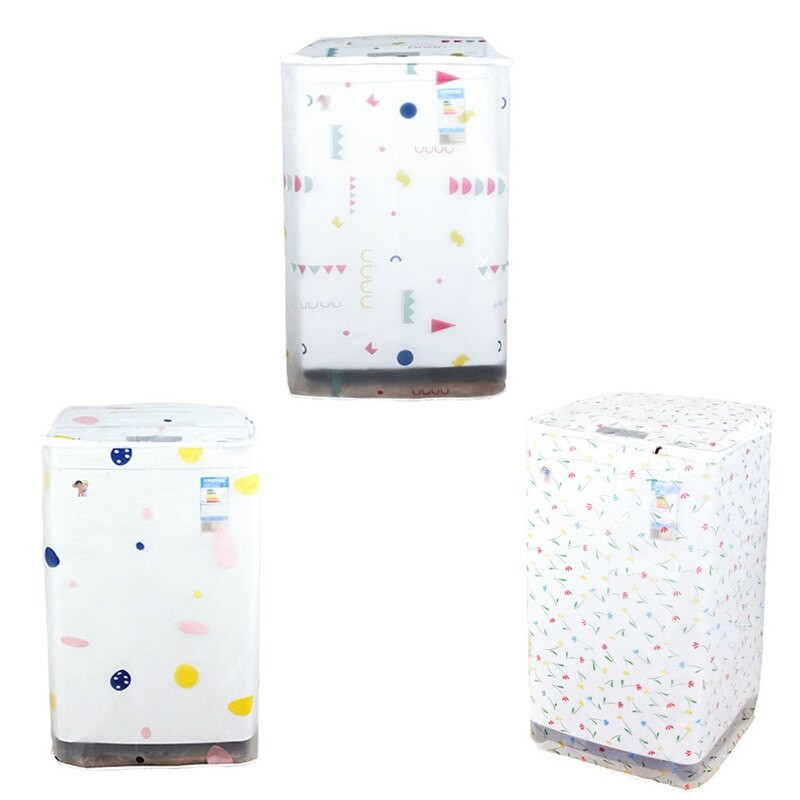 Vandeniui atsparus skalbimo mašinos dangtelis su užtrauktuku viršutinis apsauginis kremas nuo saulės namų automatinis sparnuotės volas, apsaugantis nuo dulkių, būgno priedai