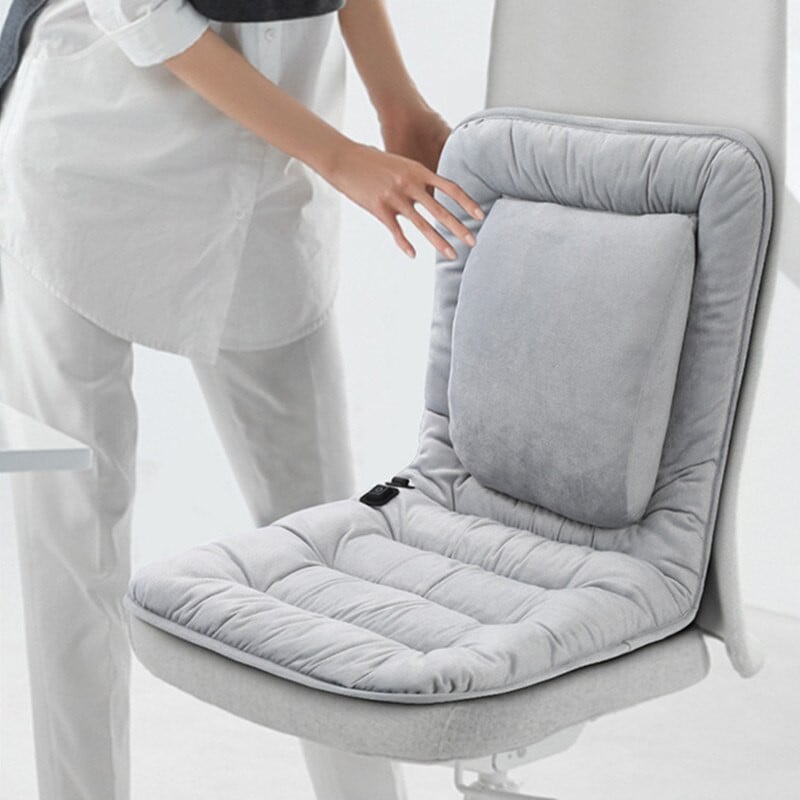 Naujas šildomas pagalvėlė kėdei Žiemos greito šildymo padėklas Trijų greičių Reguliuojama temperatūra Šilumos pagalvėlė Šilumos kilimėlis USB Širdies Kilimėlis