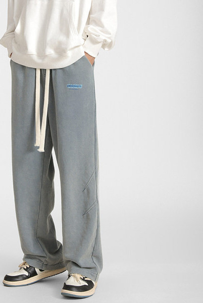 Pánske športové nohavice - s nápisom