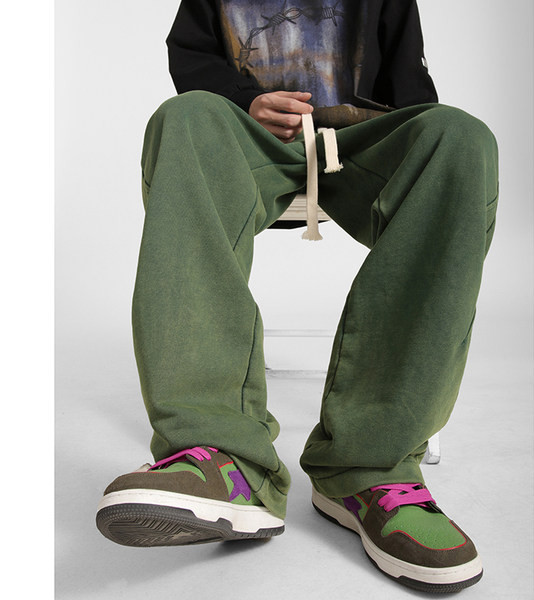 Pánske športové nohavice - s nápisom