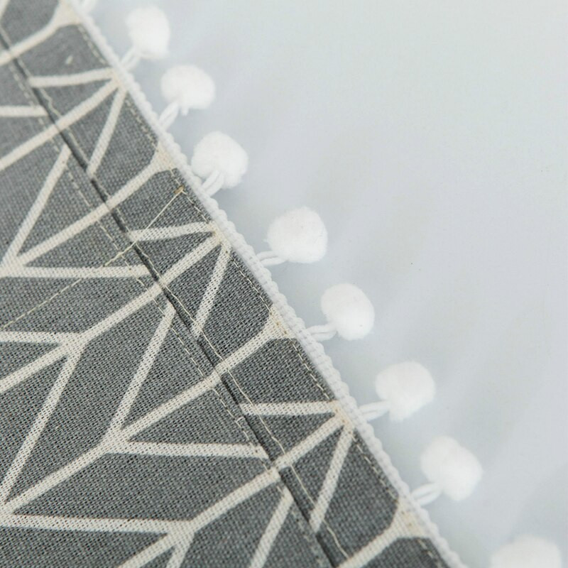 Geometrické kosoštvorcové kryty na prach, kryty na práčku, chladničku s vreckom, bavlnené ľanové kryty na mikrovlnnú rúru, domáce čistenie