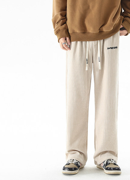 Pantaloni de trening pentru bărbați cu șireturi