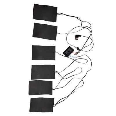 USB vyhrievacia podložka na oblečenie s 3 prevodovými stupňami nastaviteľnou teplotou, elektrická vyhrievacia podložka na vestu, bundu #25