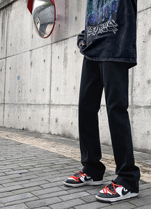 Blugi casual barbatesti - cu fermoar