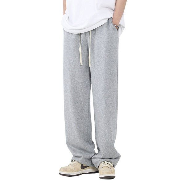 Široké pánske nohavice s vreckami