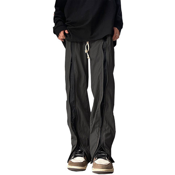 Ležerne muške hlače s pasovima