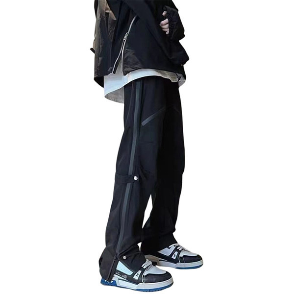 Férfi nadrág - egyenes modell cipzárral