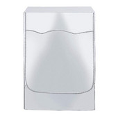 1 kus automatickej turbo práčky so sušičkou, prachový kryt a vodotesný kryt na zips (L) 60X85cm