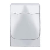 1 kus automatickej turbo práčky so sušičkou, prachový kryt a vodotesný kryt so zipsom (L) 60X85cm