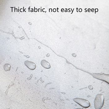 Κάλυμμα πλυντηρίου ρούχων Πολυεστερικές ίνες αδιάβροχο μπροστινό κάλυμμα στεγνωτηρίου ρούχων Αντιηλιακό κάλυμμα πλυντηρίου ρούχων Ασημένιο κάλυμμα αδιάβροχο