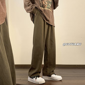 Pantaloni drepti pentru bărbați, sport, cu buzunare