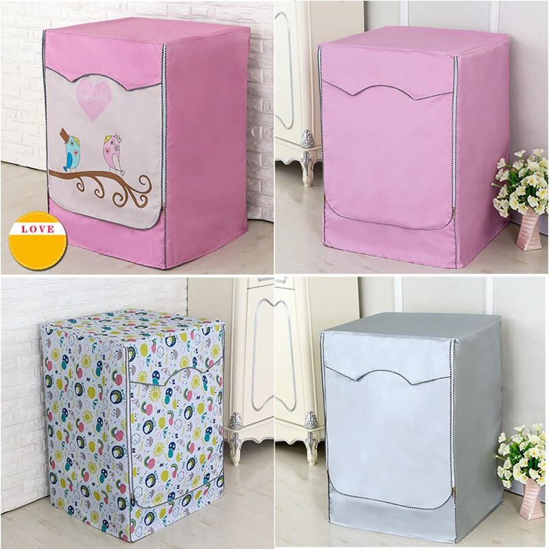 Skalbimo būgnas, automatinė skalbimo mašina, apsauganti nuo dulkių, vandeniui atspari priekinė apsauga nuo saulės Skalbinių sidabrinė danga, atspari dulkėms, skirta džiovintuvui